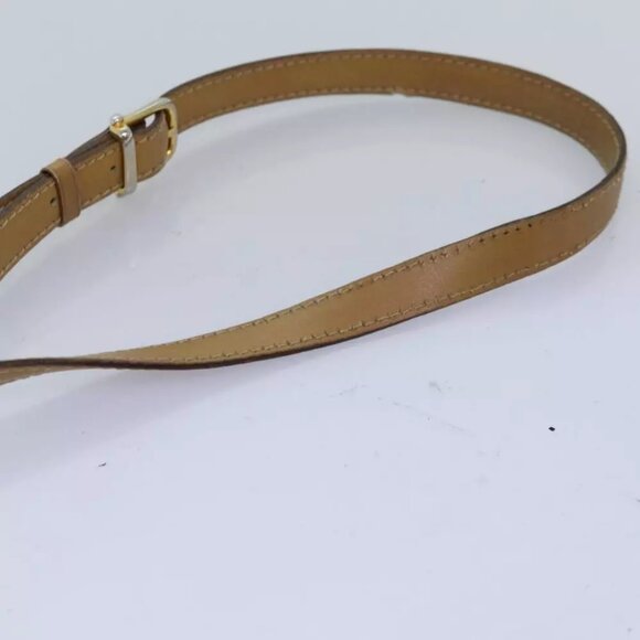 CELINE Macadam Canvas Shoulder Bag Beige - Picture 11 of 16